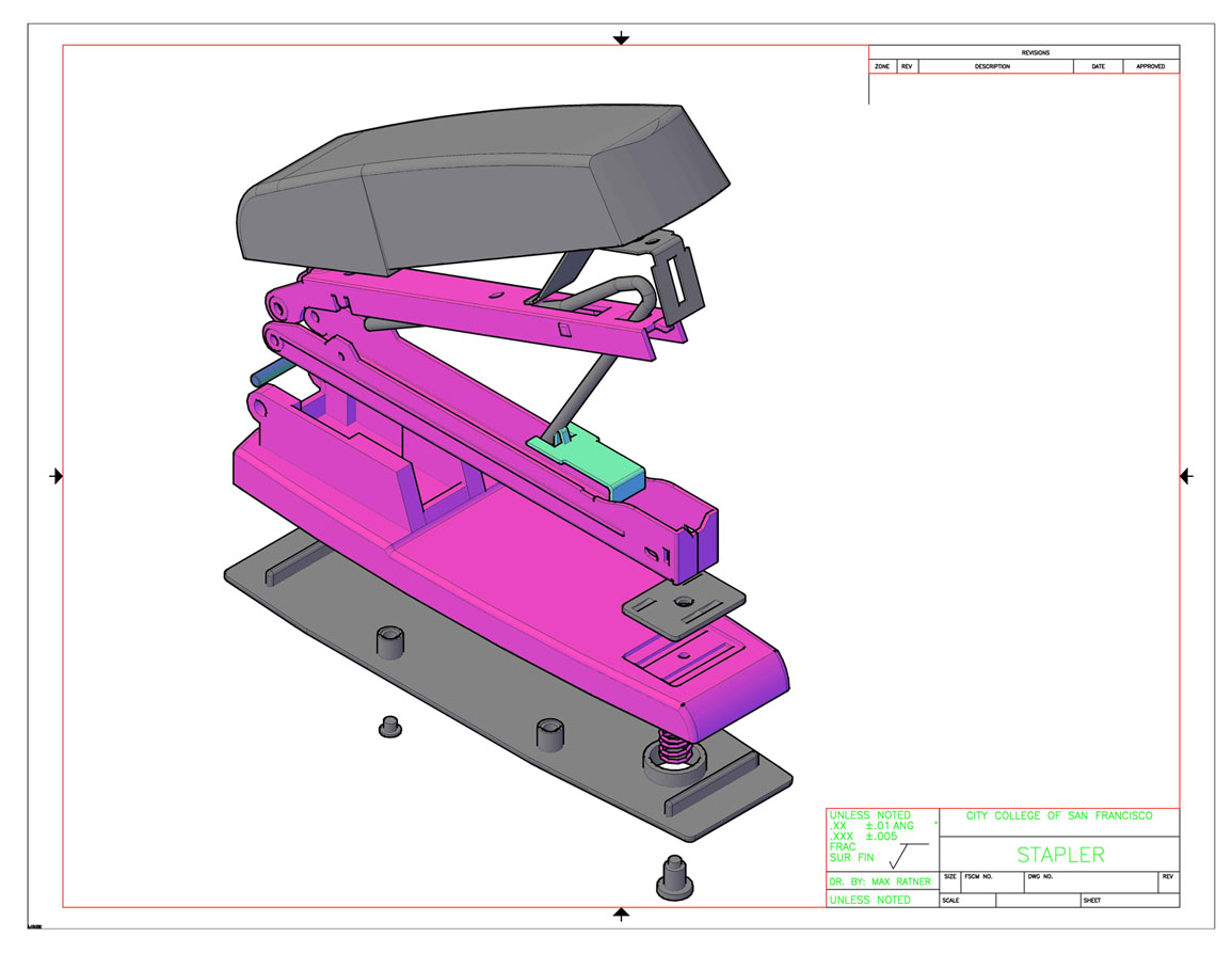 My CAD Work Page